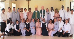 RNDM temporary professed Sisters’ and Archbishop of Davao, Philippines 2015