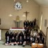 Visit of Sacred Heart Language College to the Heritage House and Tomb of Euphrasie Barbier (Marie du Coeur de Jesus) - Foundress of the Sisters of Our Lady of the Missions, Sturry, Kent.
(Photo with permission)