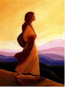 Mary visiting
